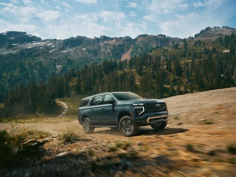 La Suburban es el SUV más grande de la familia Chevrolet